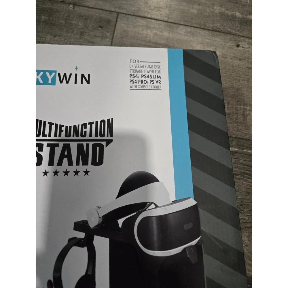 SKYWIN Multifunction Stand For PS4/PS4 Slim/‎ PS4 Pro/PS VR Model SVR-717 NEW